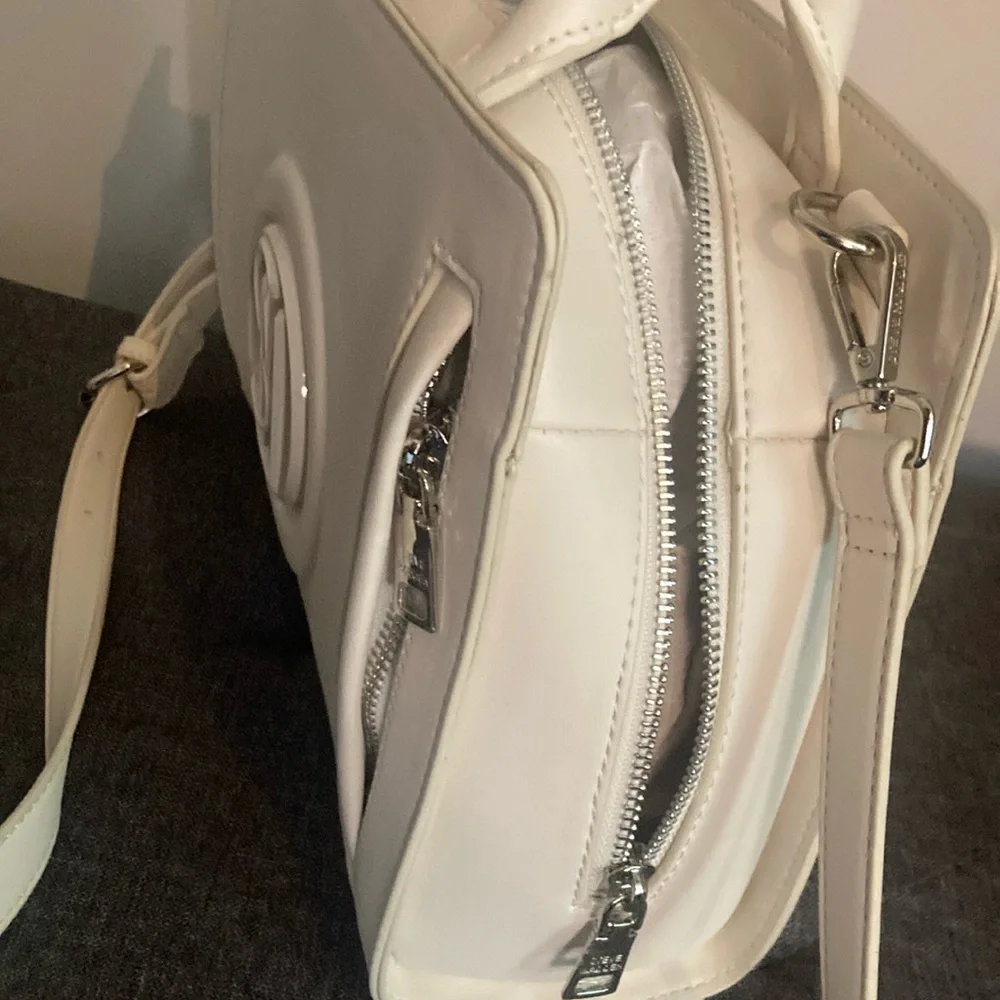 White Crossbody Bag - Picture 3 of 7